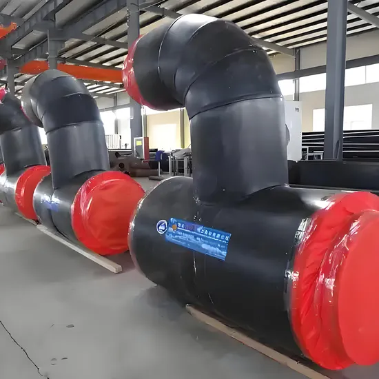 Polyurethane Insulated Elbow Pipe Fittings 