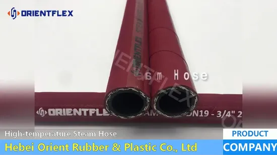 Low Pressure Smooth Surface Air Delivery Steam Rated Hose and Fittings 