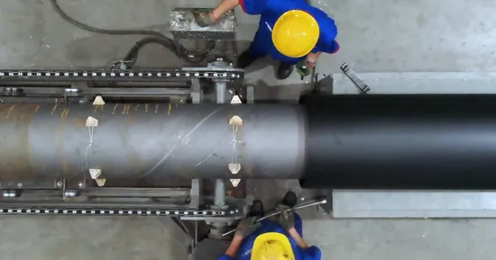 HDPE Polyurethane Foam Thermal Insulation Direct Buried ERW Saw Steel Pipe for Insulated Pipeline 